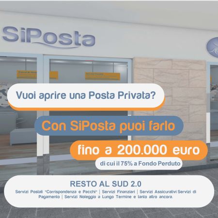 Resto al Sud 2.0 Invitalia apri la tua posta privata in franchising con SiPosta