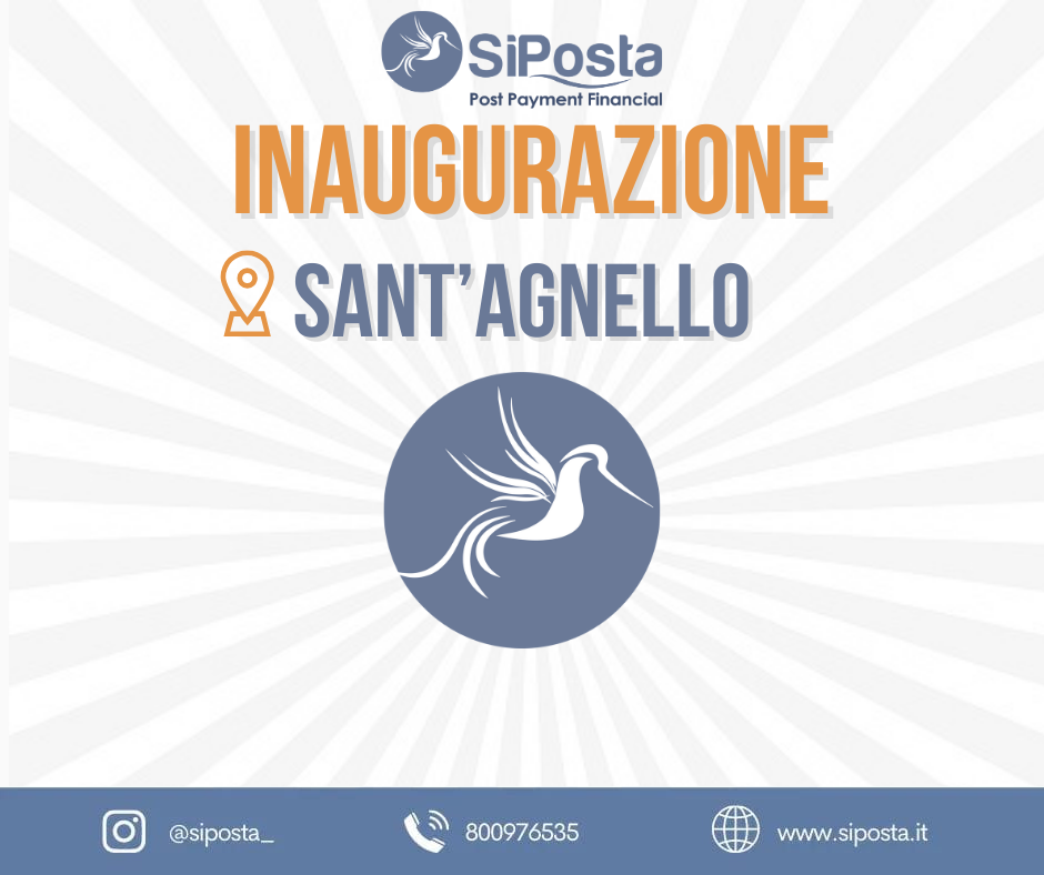 Nuova apertura Poste Private in Sant'Agnello - Campania