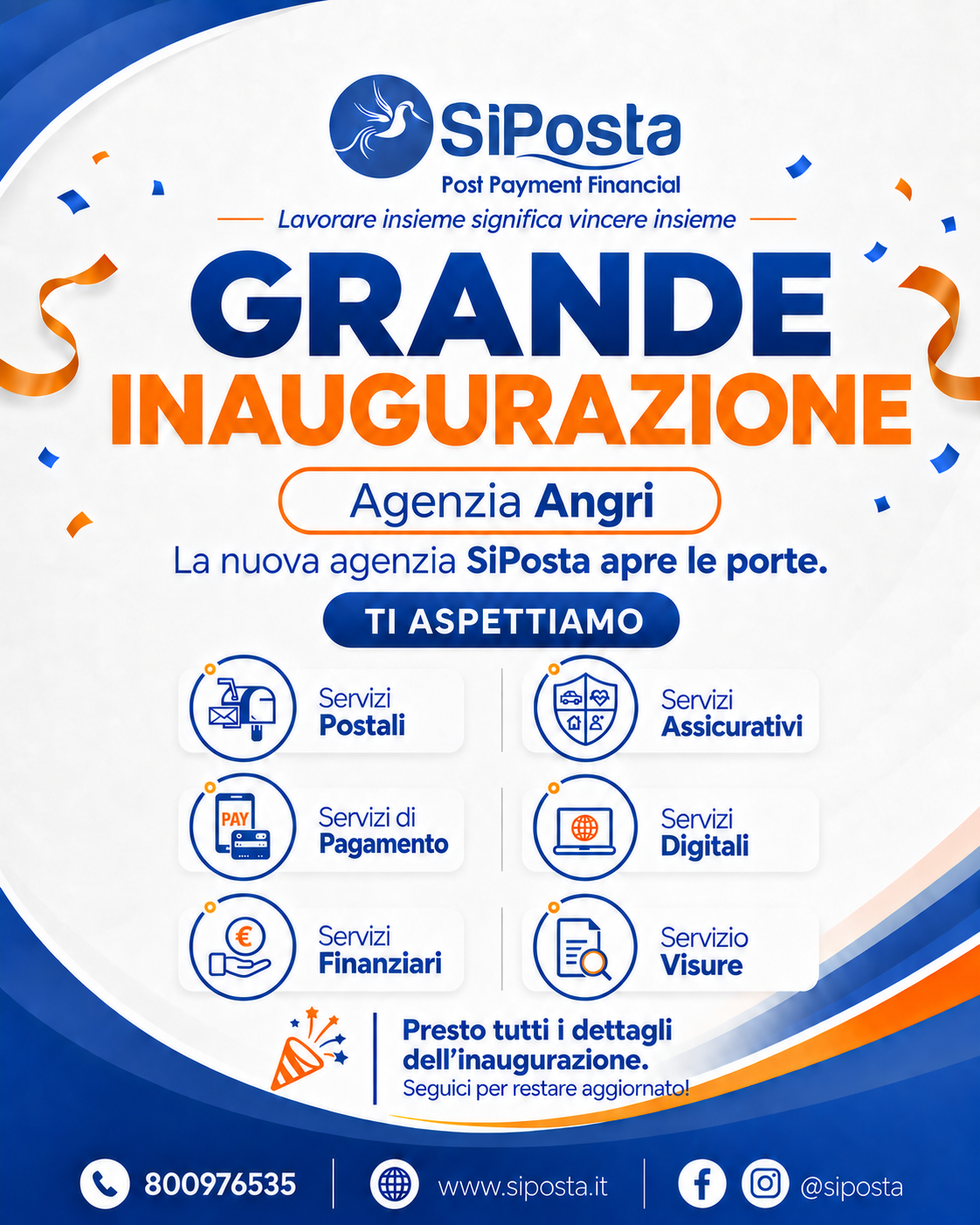 Nuova apertura Poste Private in Angri - Salerno - Campania