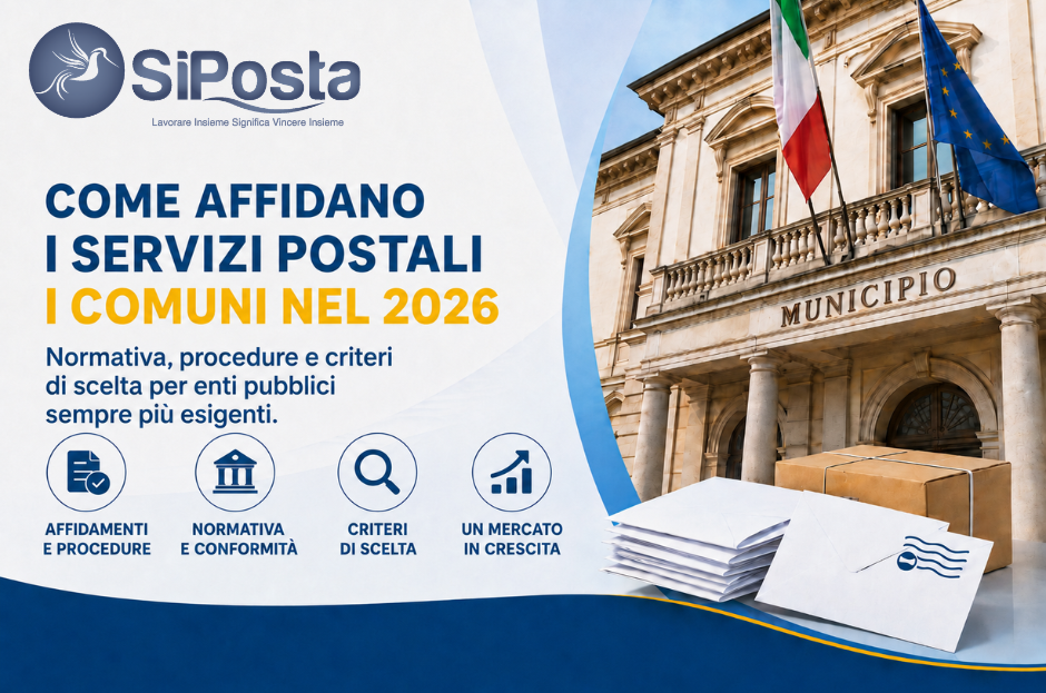 Come affidano i servizi postali i Comuni nel 2026